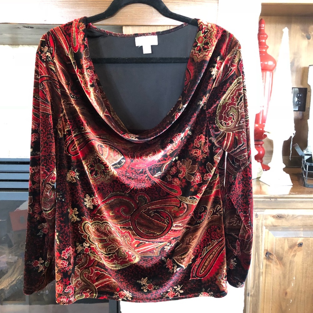 COLDWATER CREEK Scoop Neck